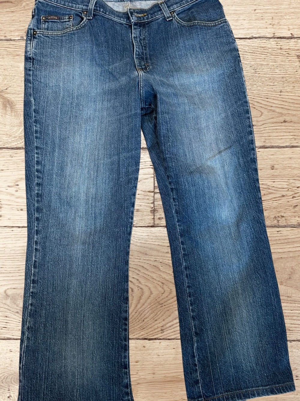 Riders by Lee Vintage Y2K Bootcut Flare Jeans Medium Wash Denim